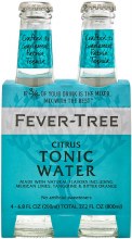 Fever Tree Citrus Tonic 4 Pack Bottles