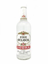 Five O Clock Vodka 750ml Plastic