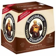 Franziskaner Weissbier 12 Pack Bottles