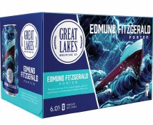 Great Lakes Edmund Fitzgerald Porter 6 Pack Cans