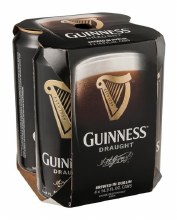 Guiness Draught 4 Pack 16oz Can