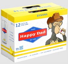 Happy Dad Banana 12 Pack Cans