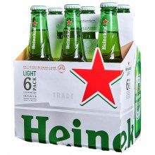 Heineken Light 6 Pack Bottles