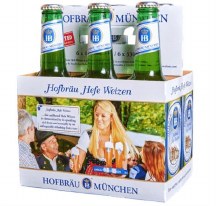 Hofbrau Hefe Weizen 6 Pack Bottles