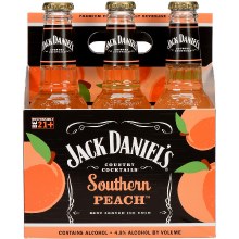 Jack Daniels Southern Peach Lemonade 6 Pack Bottles