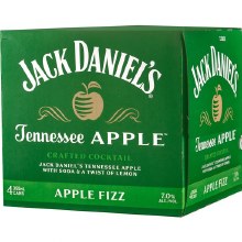 Jack Daniels Tennessee Apple Fizz 4 Pack Cans