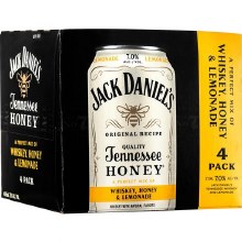 Jack Daniels Tennessee Honey 4 Pack Cans