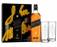 Johnnie Walker Black Label Gift Set 750ml