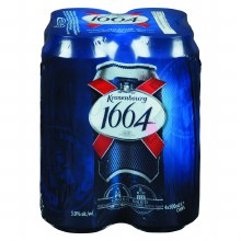 Kronenbourg 1664 4 Pack 16oz Cans