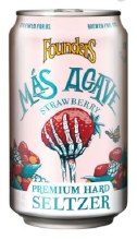 Founders Mas Agave Strawberry Hard Seltzer 6 Pack Cans