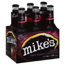 Mikes Hard Black Raspberry Lemonade 6 Pack Bottles