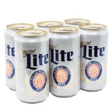 Miller Lite 6 Pack 16oz Cans