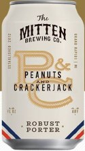 Mitten Brewing Peanuts And Crackerjack Robust Porter 4 Pack Cans