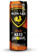 Monaco Hard Peach Lemonade 355ml Can