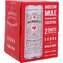 Monaco Moscow Mule 4 Pack 12oz Cans