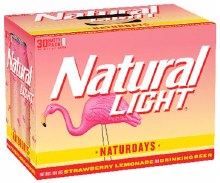 Natural Light Naturdays Strawberry Lemonade 30 Pack Cans