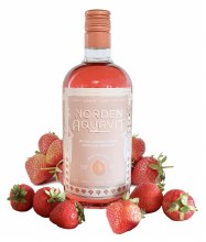 Norden Aquavit Strawberry 750ml "Pink Aquavit"