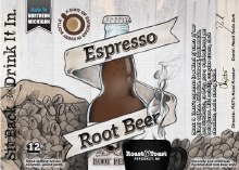 Northwoods Soda Espresso Root Beer 4 Pack Bottles