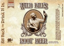 Northwoods Soda Wild Bills Root Beer 4 Pack Bottles