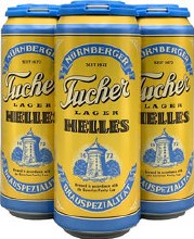 Tucher Helles Lager 4 Pack 16oz Can