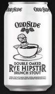 Oddside Ales Double Oaked Rye Hipster Brunch Stout 12oz Can