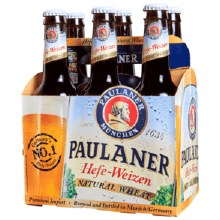 Paulaner Hefeweizen 6 Pack Bottles