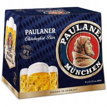 Paulaner Munchen Oktoberfest Marzen 12 Pack Bottles