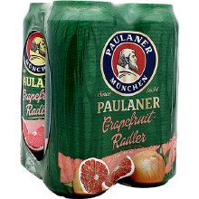 Paulaner Grapefruit Radler 4 Pack 16oz Cans