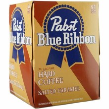 Pabst Blue Ribbon Hard Coffee Salted Caramel 4 Pack Cans