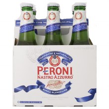 Peroni Nastro Azzurro Lager 6 Pack Bottles