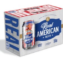 Real American Beer 12 Pack Cans