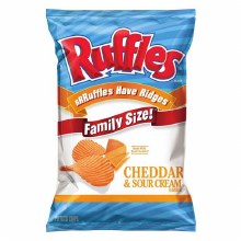 Ruffles Cheddar & Sour Cream Party Size 9oz