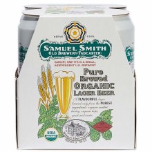 Samuel Smith Pure Brewed Organic Lager Beer 4 Pack Cans