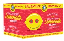 Saugatuck Strawberry Lemonade Shandy 6 Pack Cans