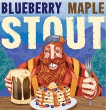 Saugatuck Blueberry Maple Stout 6 Pack Cans