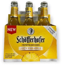 Schofferhofer Juicy Pineapple 6 Pack Bottles