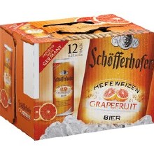 Schofferhofer Grapefruit Hefeweizen 12 Pack Cans