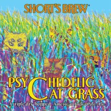 Shorts Psychedelic Cat Grass 6 Pack Cans