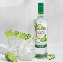 Smirnoff Zero Sugars Cucumber & Lime 750ml