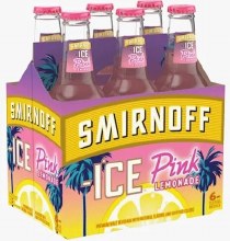 Smirnoff Ice Pink Lemonade 6 Pack Bottles