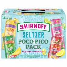 Smirnoff Poco Pico Seltzer 12 Pack Variety Cans