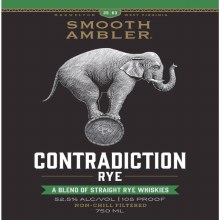 Smooth Ambler Contradiction Rye 750ml