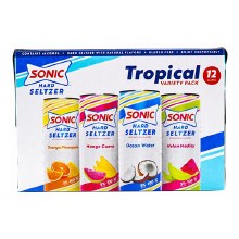 Sonic Tropical Hard Seltzer 12 Pack Cans