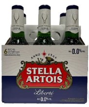 Stella Artois Liberte Non-Alcoholic 6 Pack Bottles