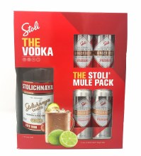 Stolichnaya 1750ml Gift Set