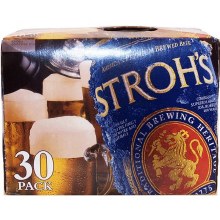 Strohs 30 Pack Cans