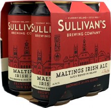 Sullivan Irish Red Ale 4 Pack 16oz Cans