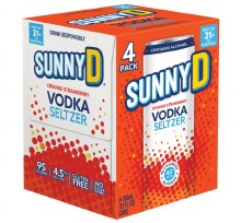 Sunny D Orange Strawberry 4 Pack