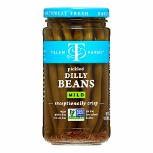 Tillen Farms Mild Pickled Dilly Beans 12oz