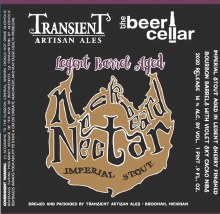 Transient Neckbe Nectar Double Bourbon Barrel 16.9oz Bottle